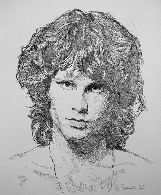 Jim Morrison Drawing Pic