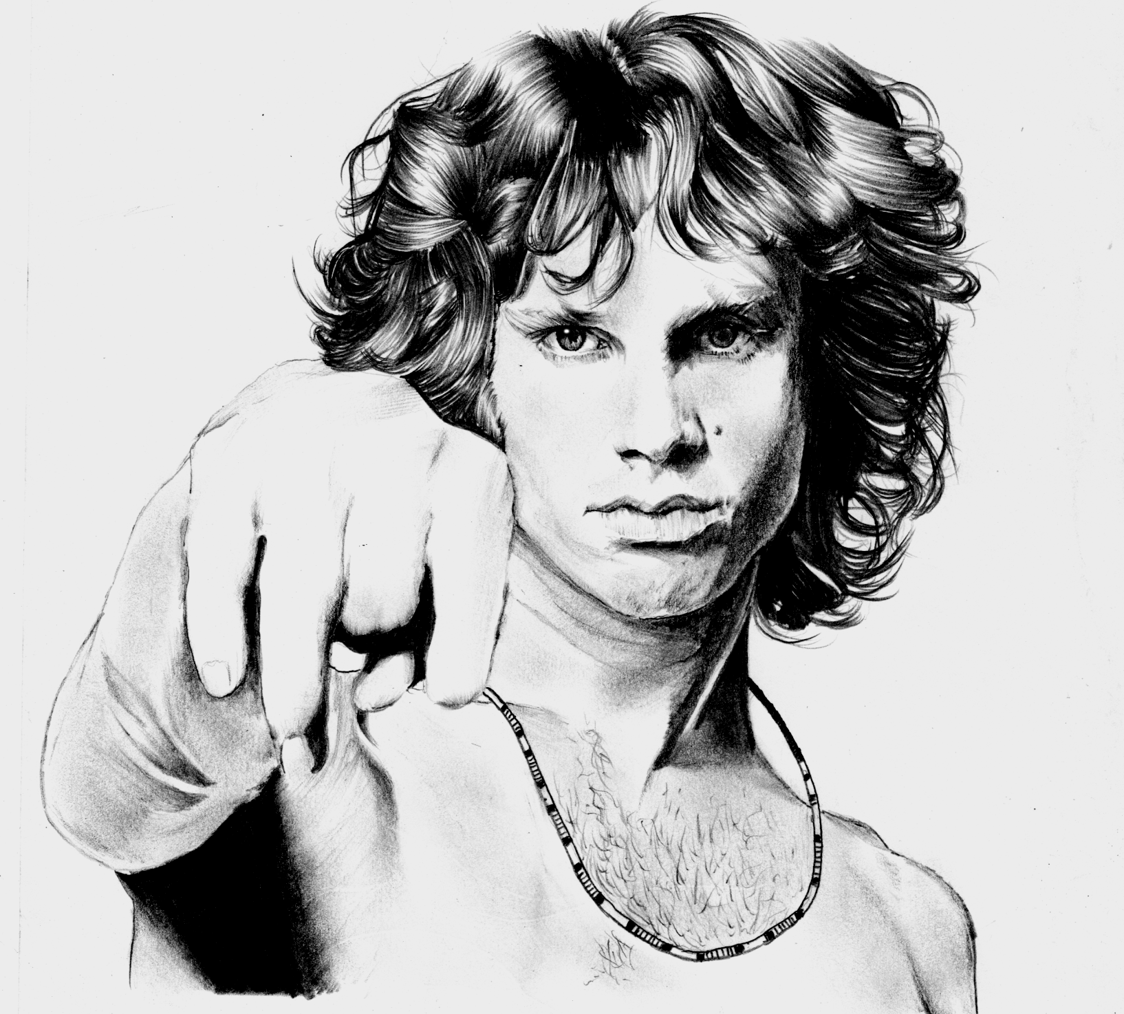 Jim Morrison Drawing Pics