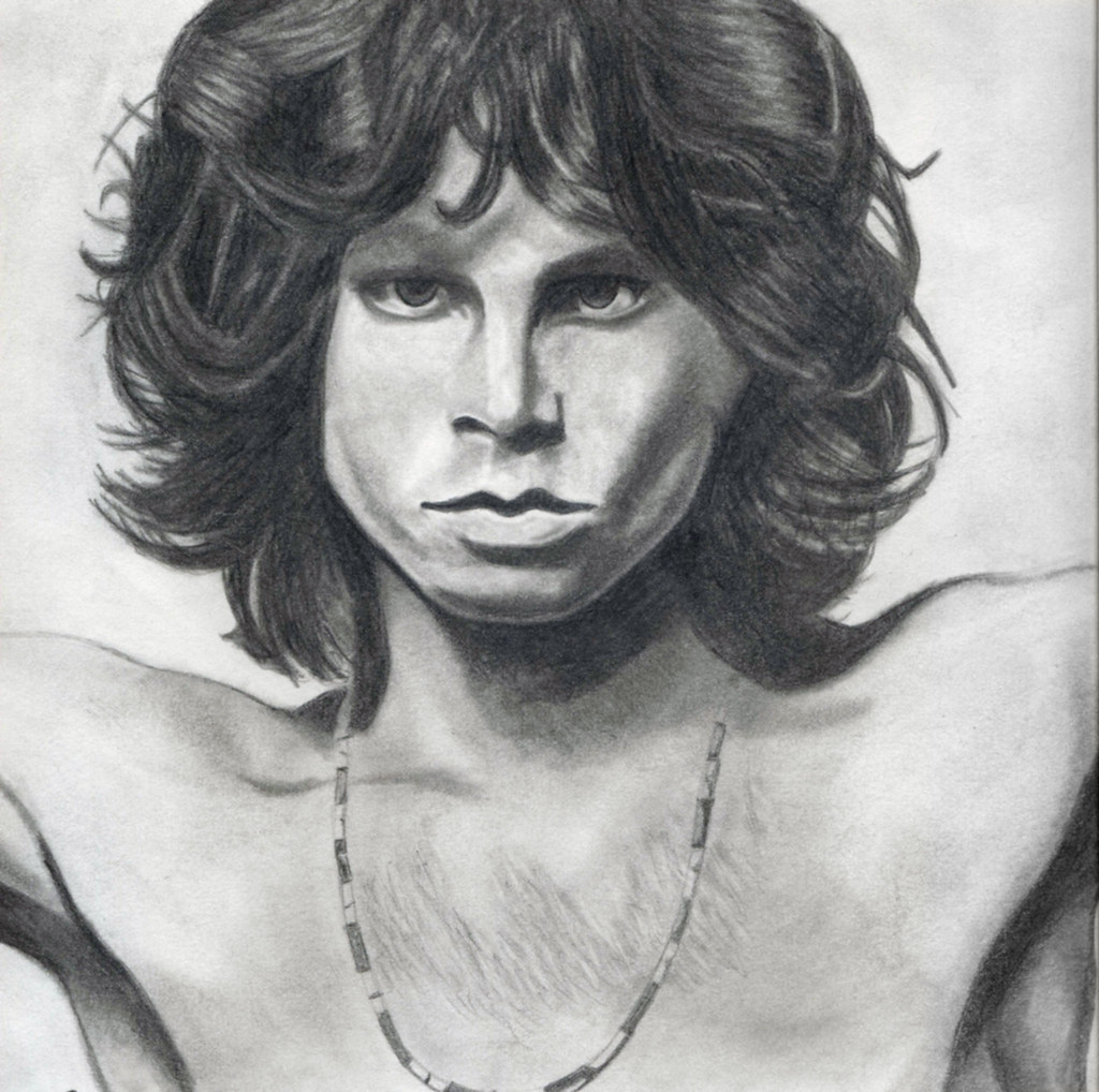 Jim Morrison Drawing Picture