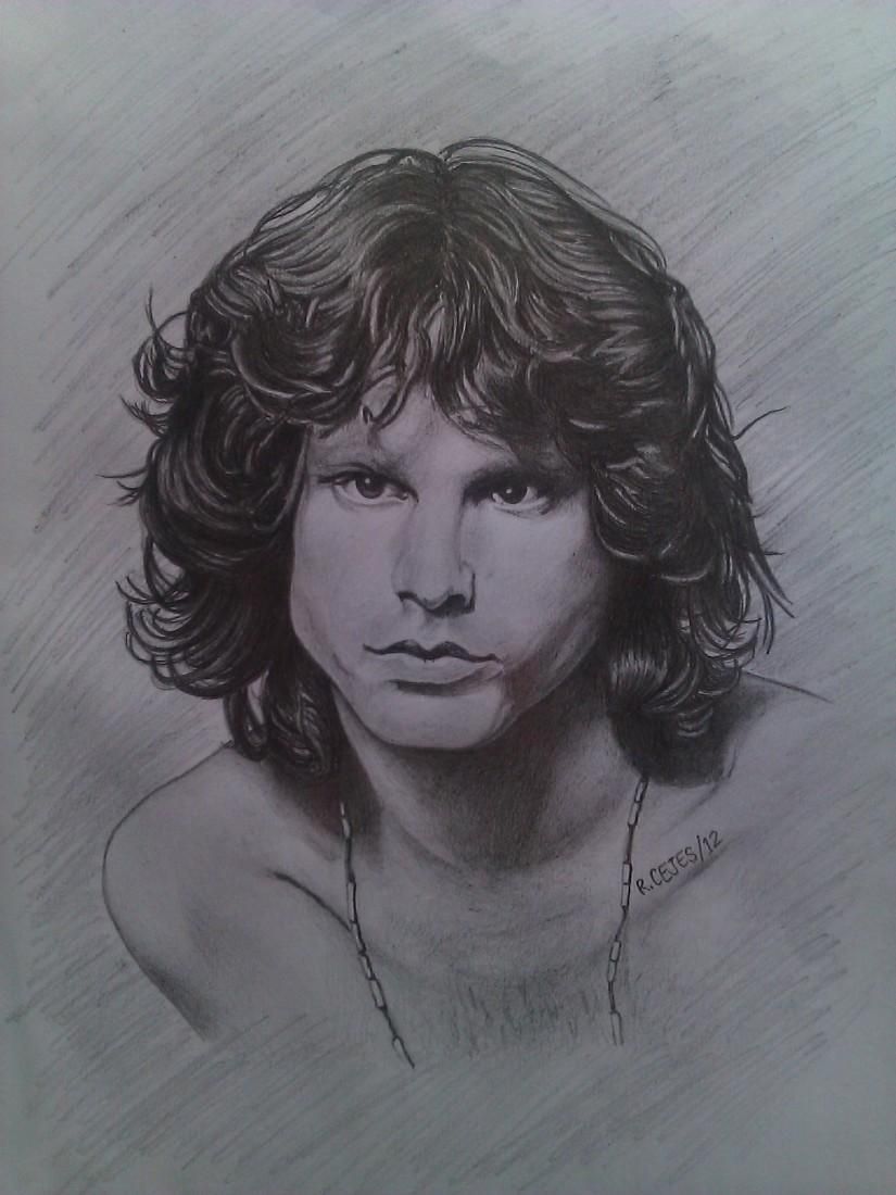 Jim Morrison Drawing