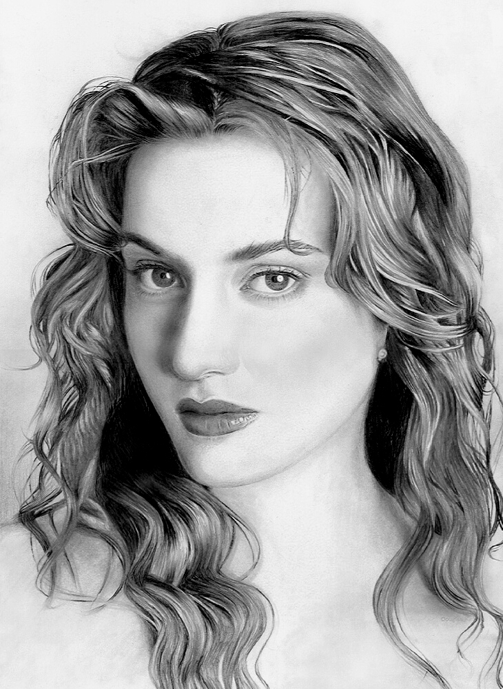 Kate Winslet Art Drawing