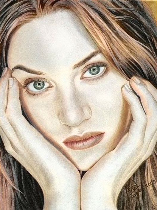 Kate Winslet Drawing Photo