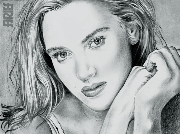 Kate Winslet Drawing Picture