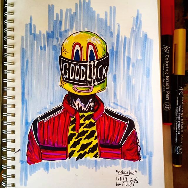 Kobra Kid Drawing Sketch