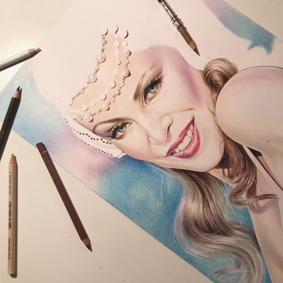 Kylie Minogue Drawing Art