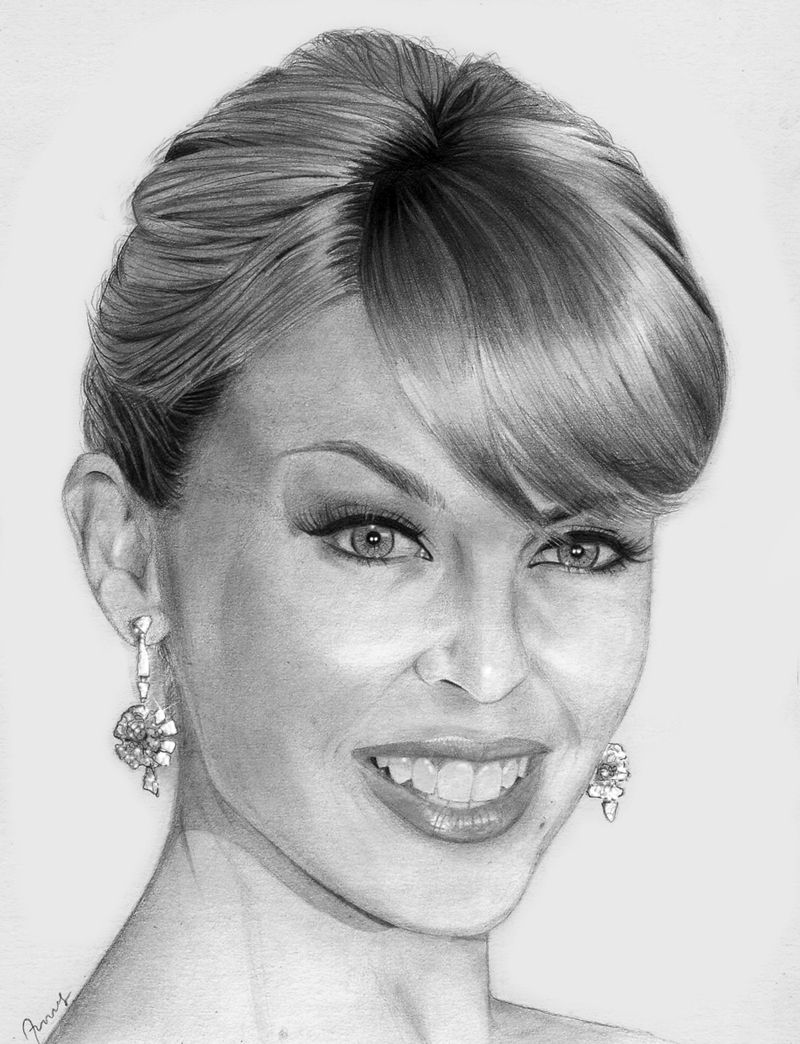 Kylie Minogue Drawing Photo