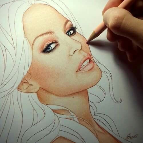 Kylie Minogue Drawing Pic