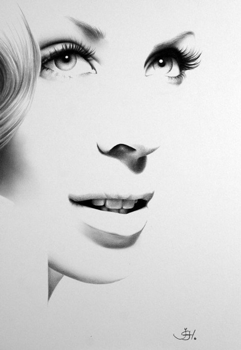 Kylie Minogue Drawing Realistic