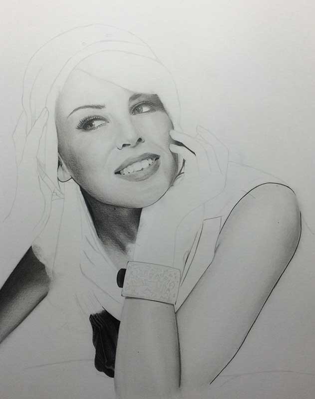 Kylie Minogue Drawing