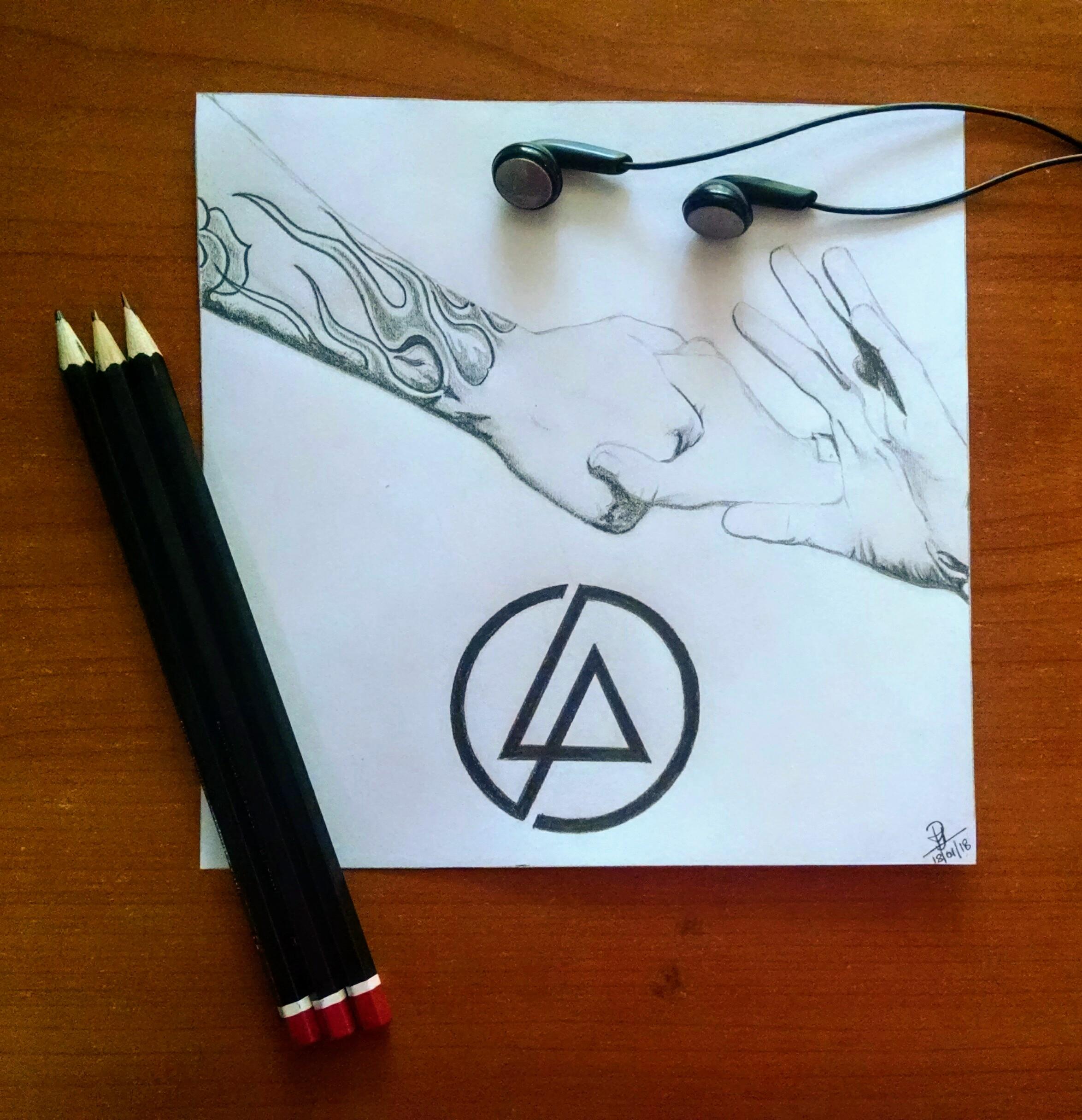 Linkin Park Drawing Beautiful Art