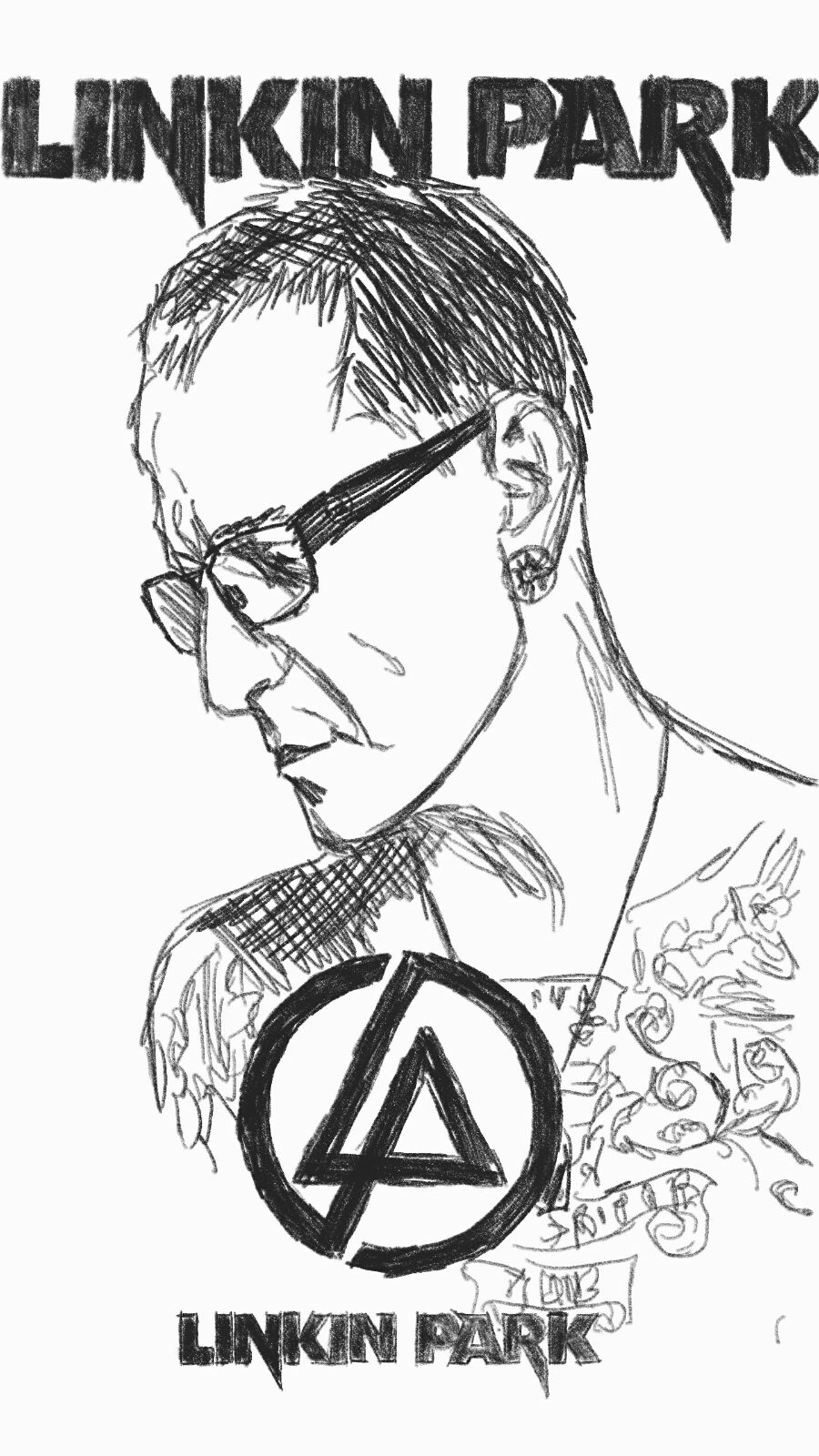 Linkin Park Drawing Image