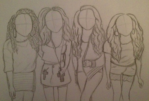 Little Mix Drawing
