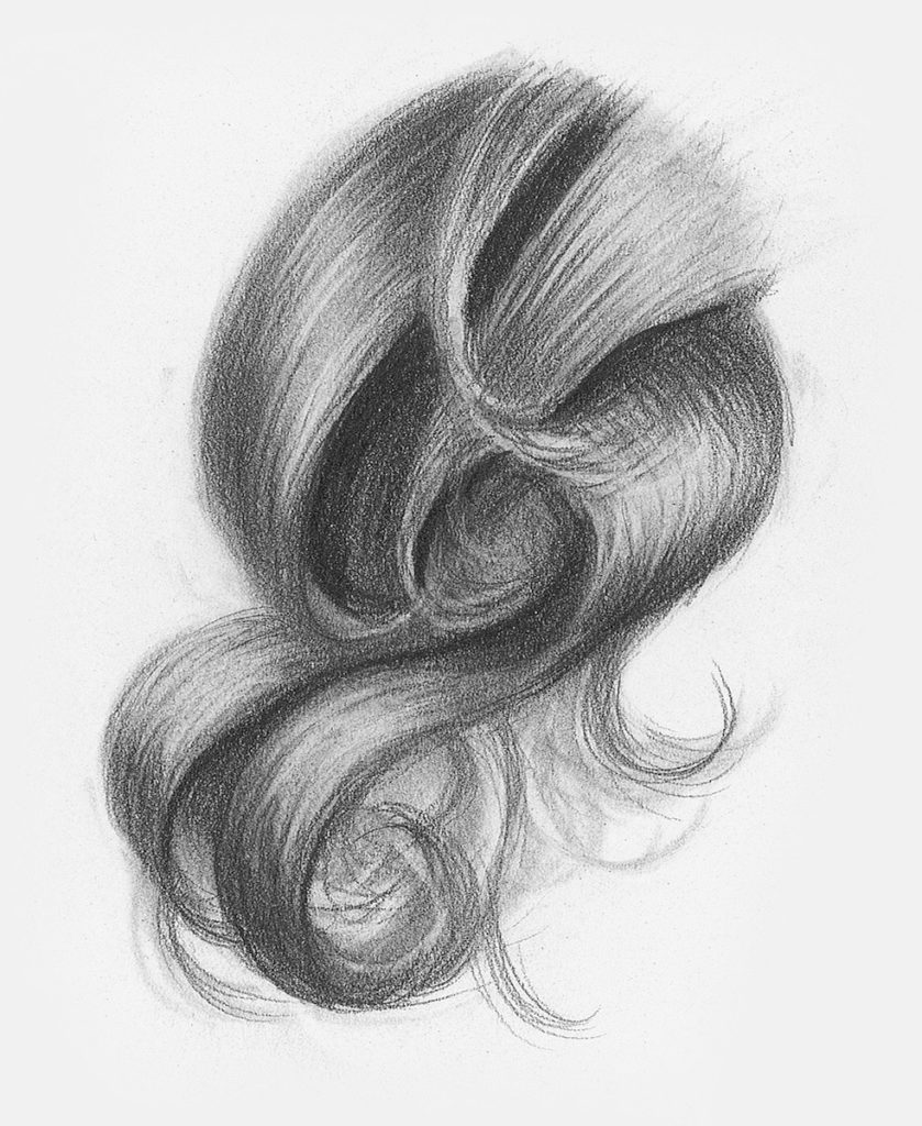 Long Hair Drawing Amazing