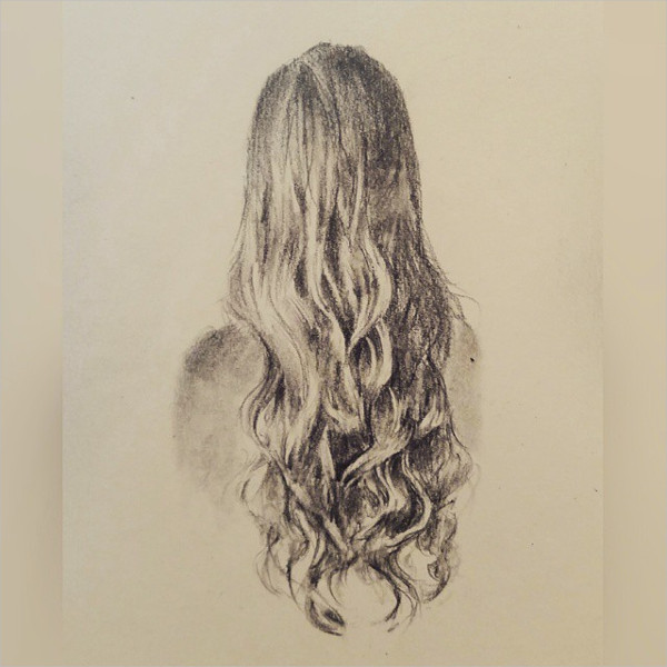 Long Hair Drawing Creative Art
