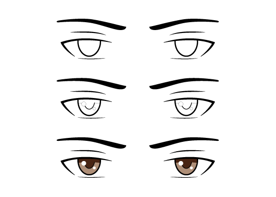 Male Eyes Drawing Beautiful Image