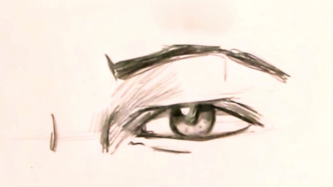 Male Eyes Drawing Best
