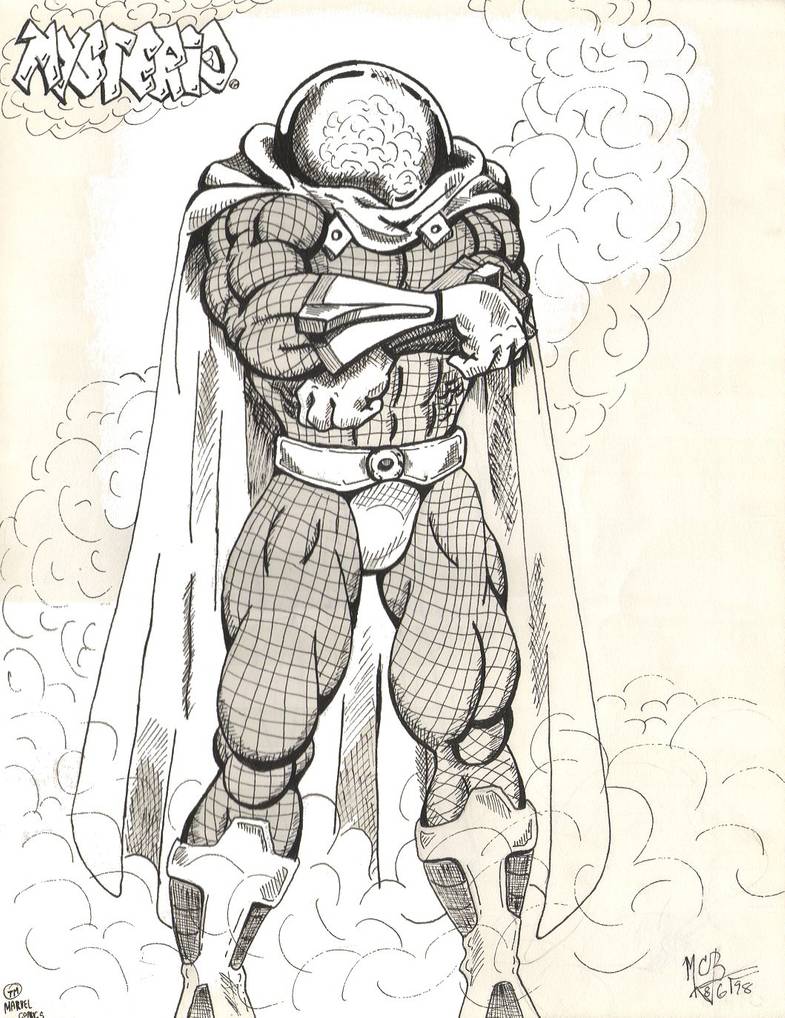 Marvel Mysterio Drawing Beautiful Image