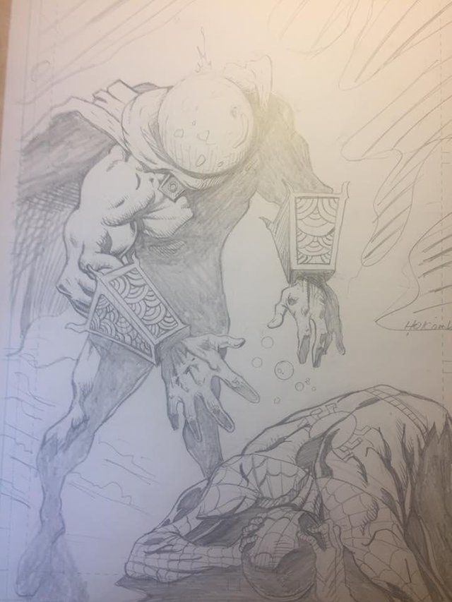 Marvel Mysterio Drawing