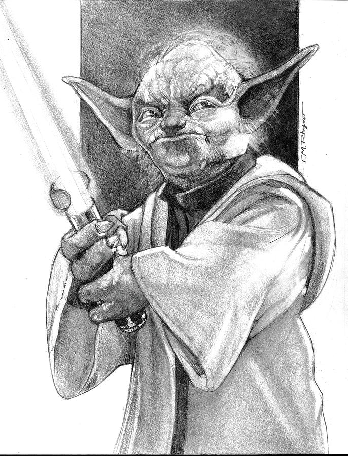 Master Yoda Drawing Amazing