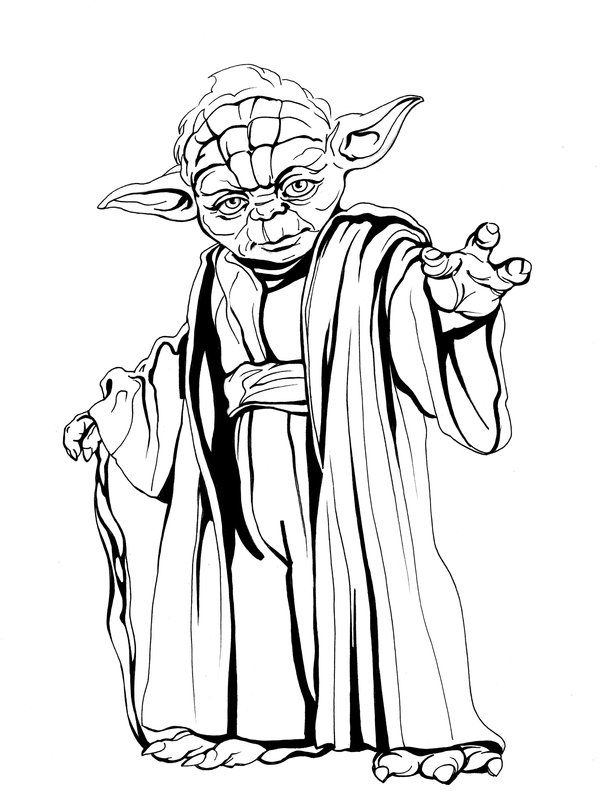 Master Yoda Drawing Photo