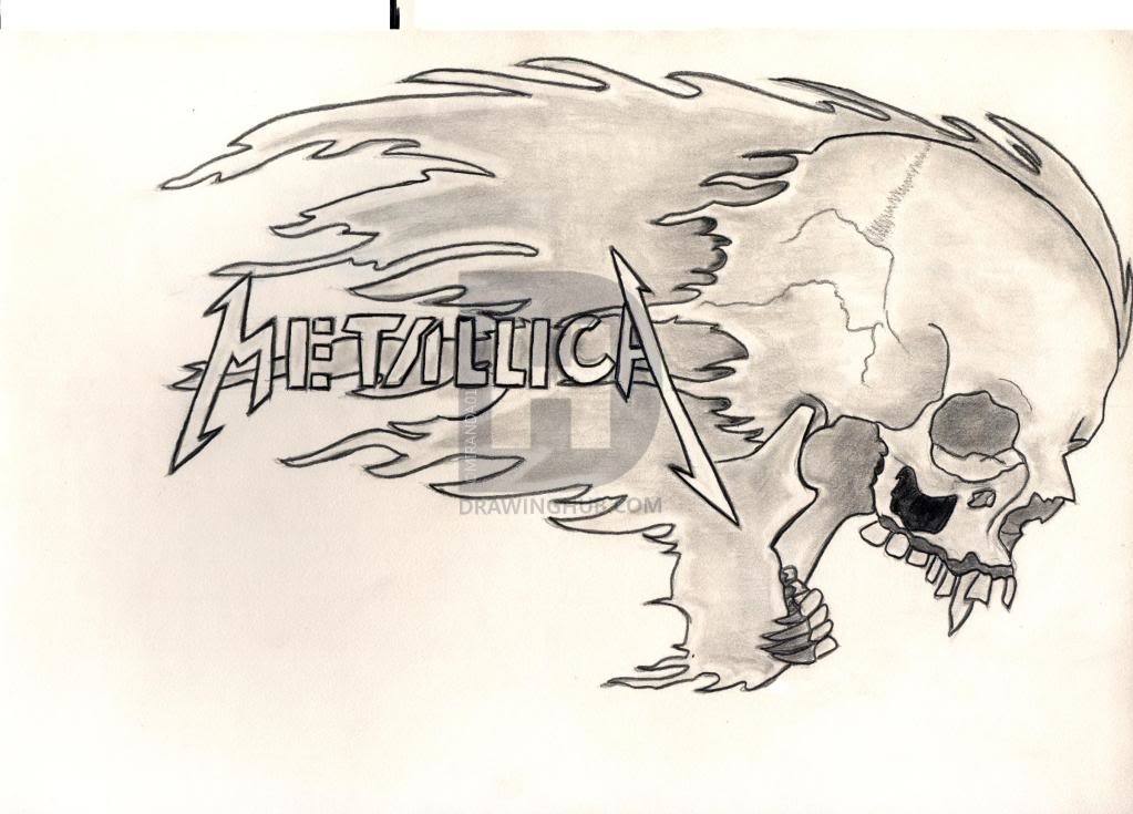 Metallica Drawing Amazing