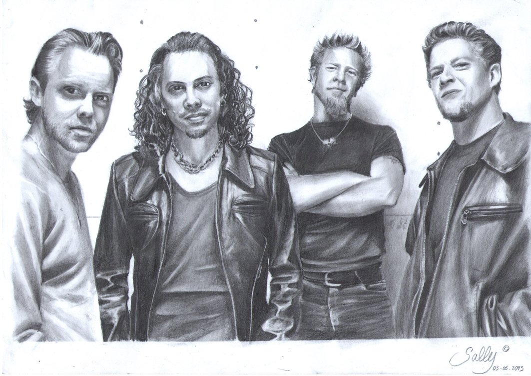 Metallica Drawing Beautiful Art