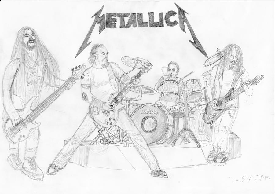 Metallica Drawing Best