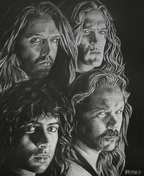 Metallica Drawing High-Quality