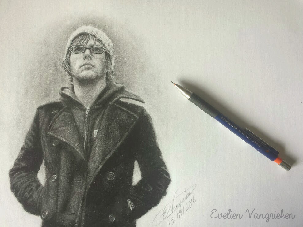 Mikey Way Drawing Beautiful Image