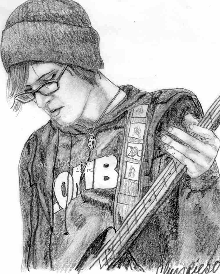 Mikey Way Drawing Picture