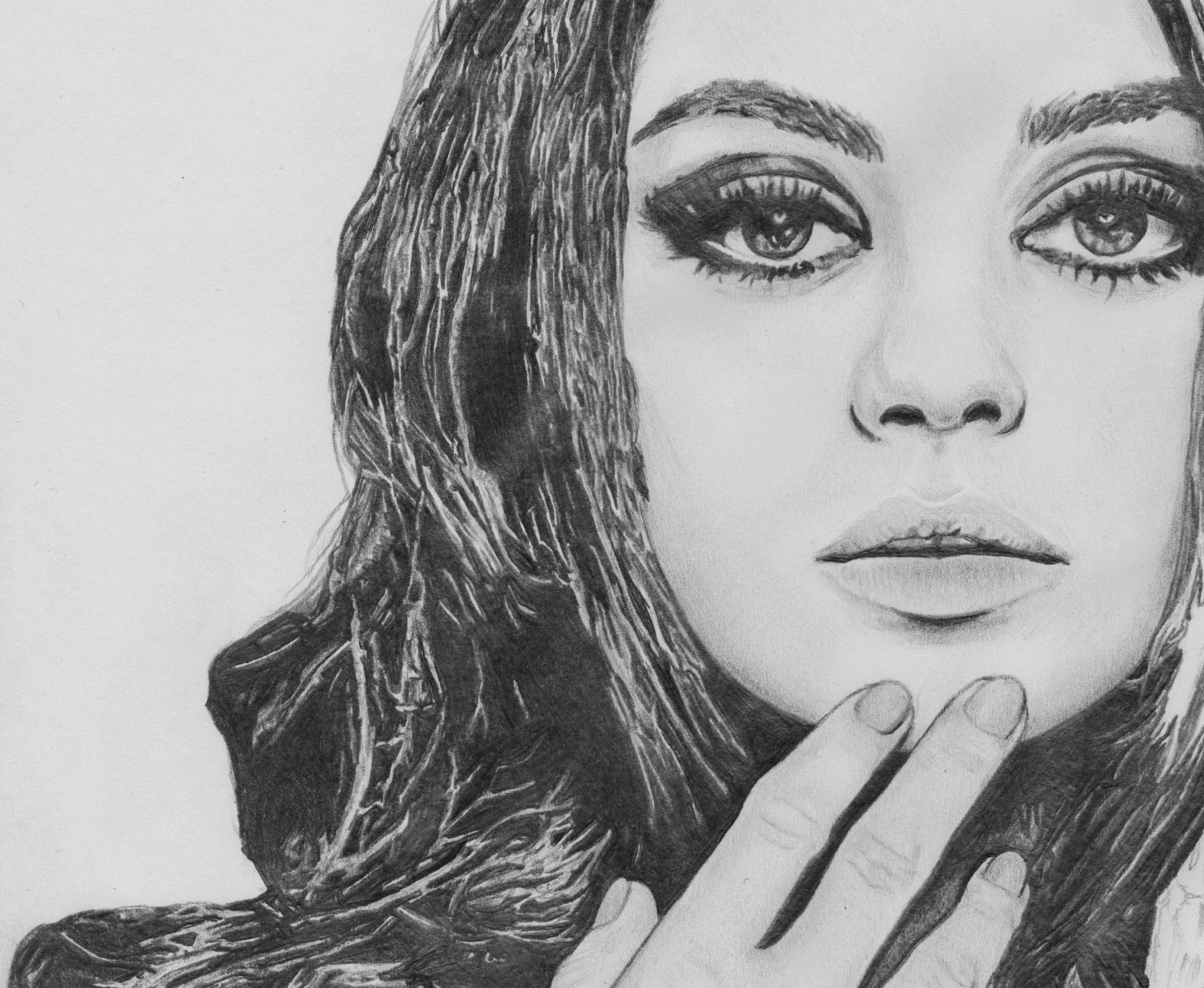 Mila Kunis Drawing Art