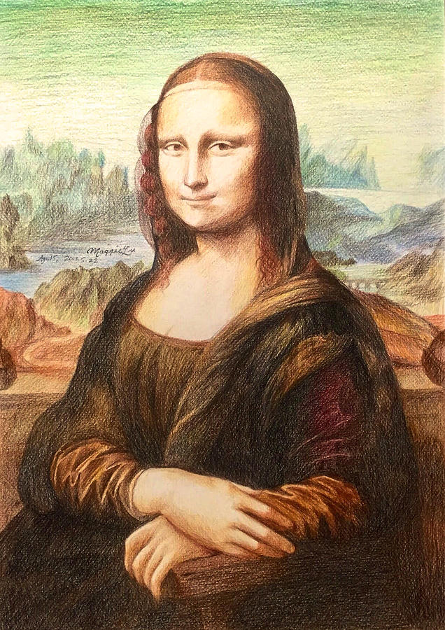 Mona Lisa Drawing Best