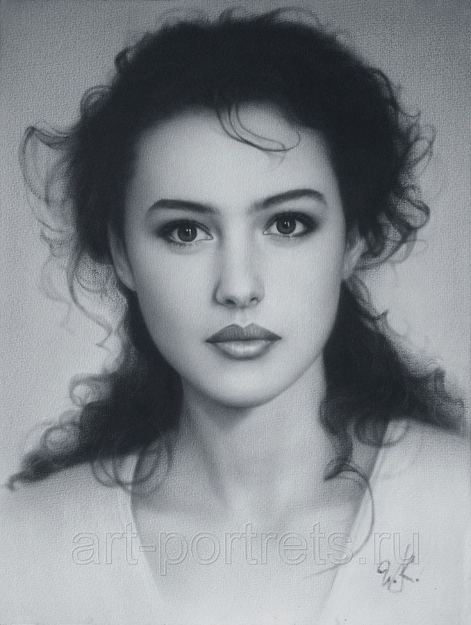 Monica Bellucci Drawing