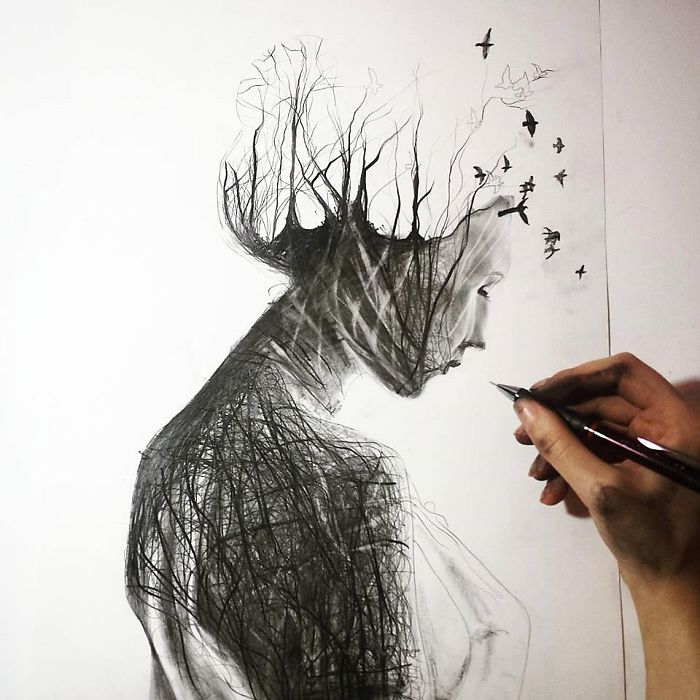 Mother Nature Drawing