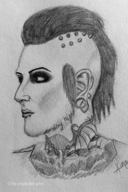 Motionless In White Drawing Beautiful Image