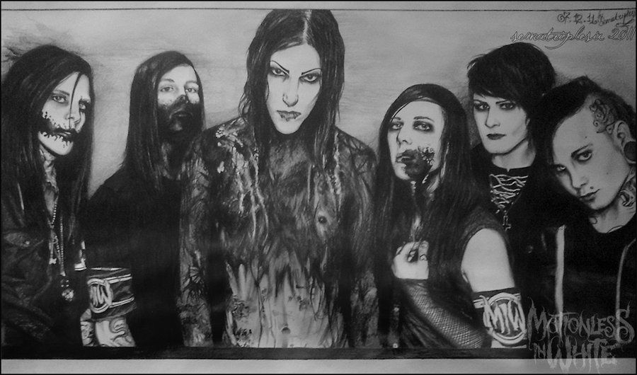 Motionless In White Drawing Best