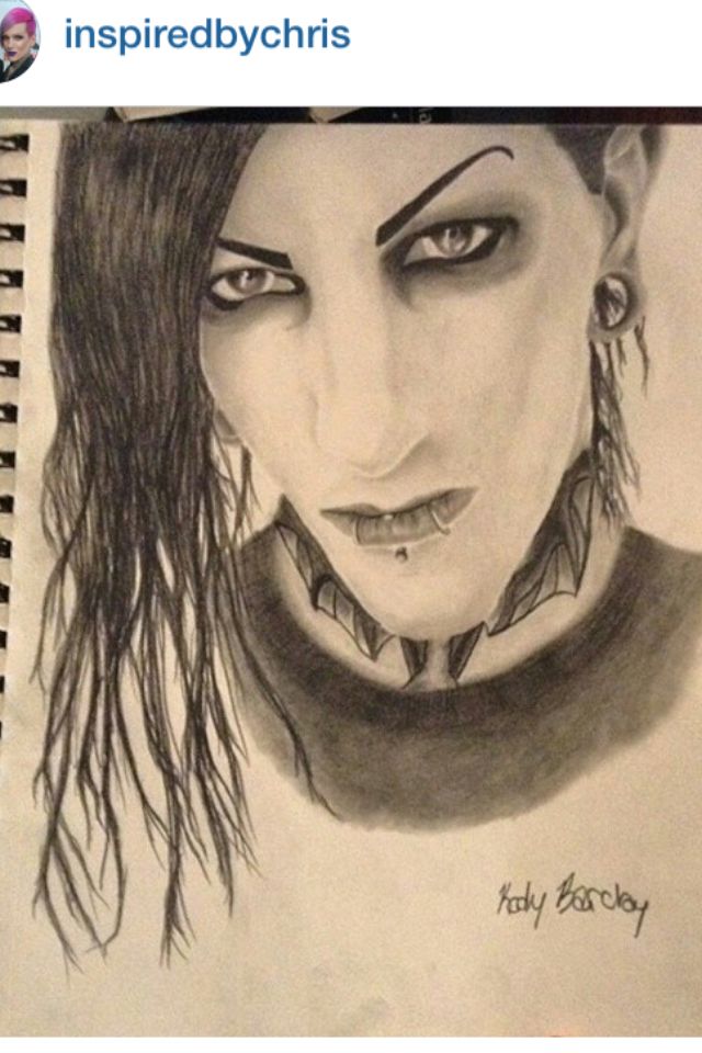Motionless In White Drawing Sketch