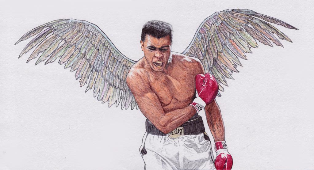 Muhammad Ali Drawing Beautiful Image