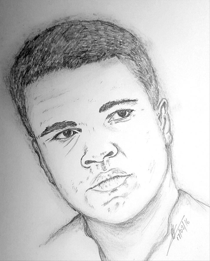 Muhammad Ali Drawing Image