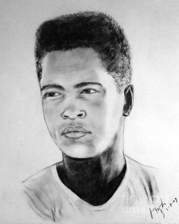 Muhammad Ali Drawing Photo