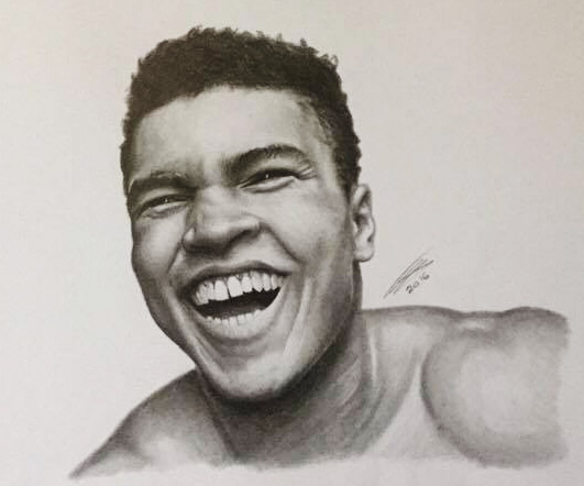 Muhammad Ali Drawing Picture