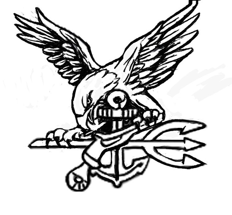 Navy Seal Drawing Image
