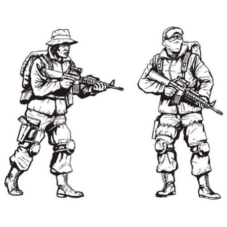 Navy Seal Drawing Picture