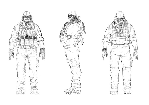 Navy Seal Drawing
