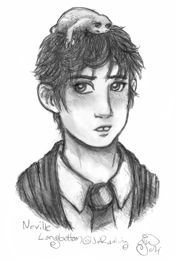 Neville Longbottom Drawing Pic