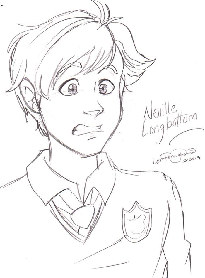 Neville Longbottom Drawing Pics
