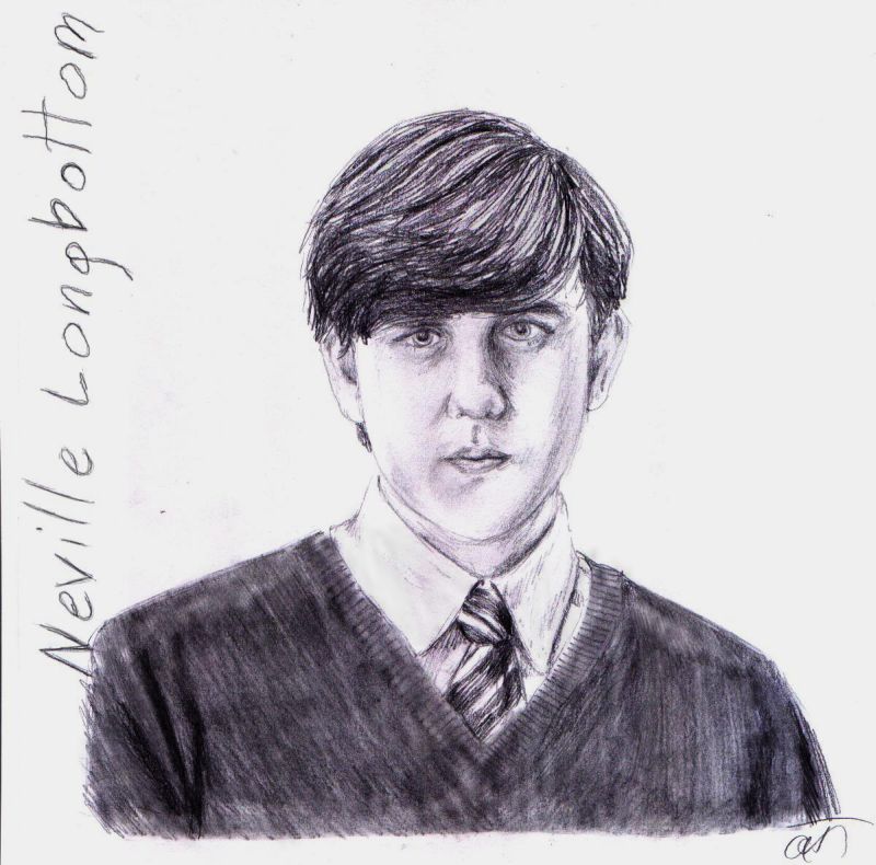 Neville Longbottom Drawing Realistic