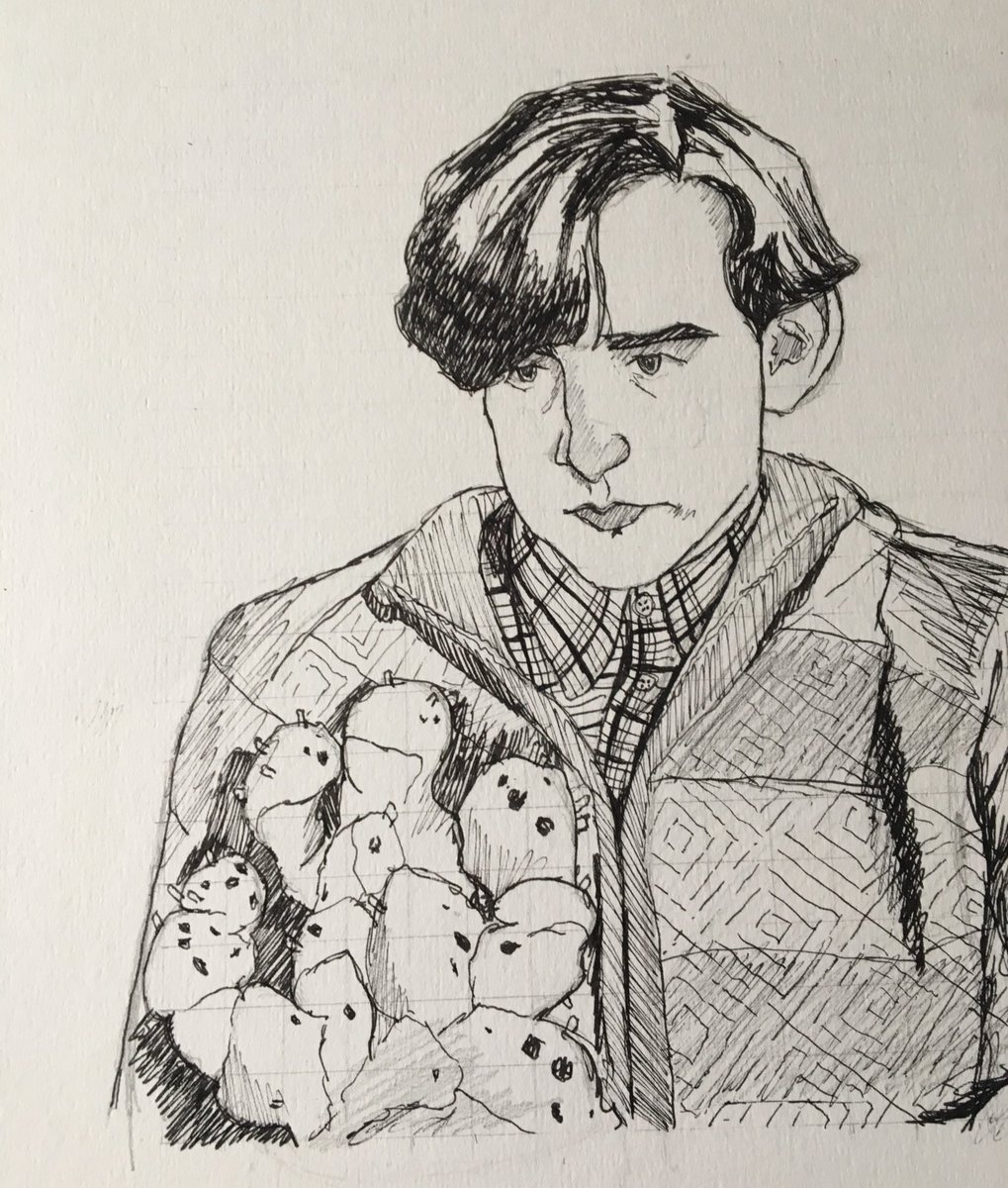 Neville Longbottom Drawing Sketch