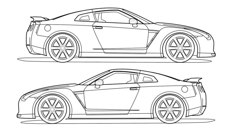 Nissan Drawing Images