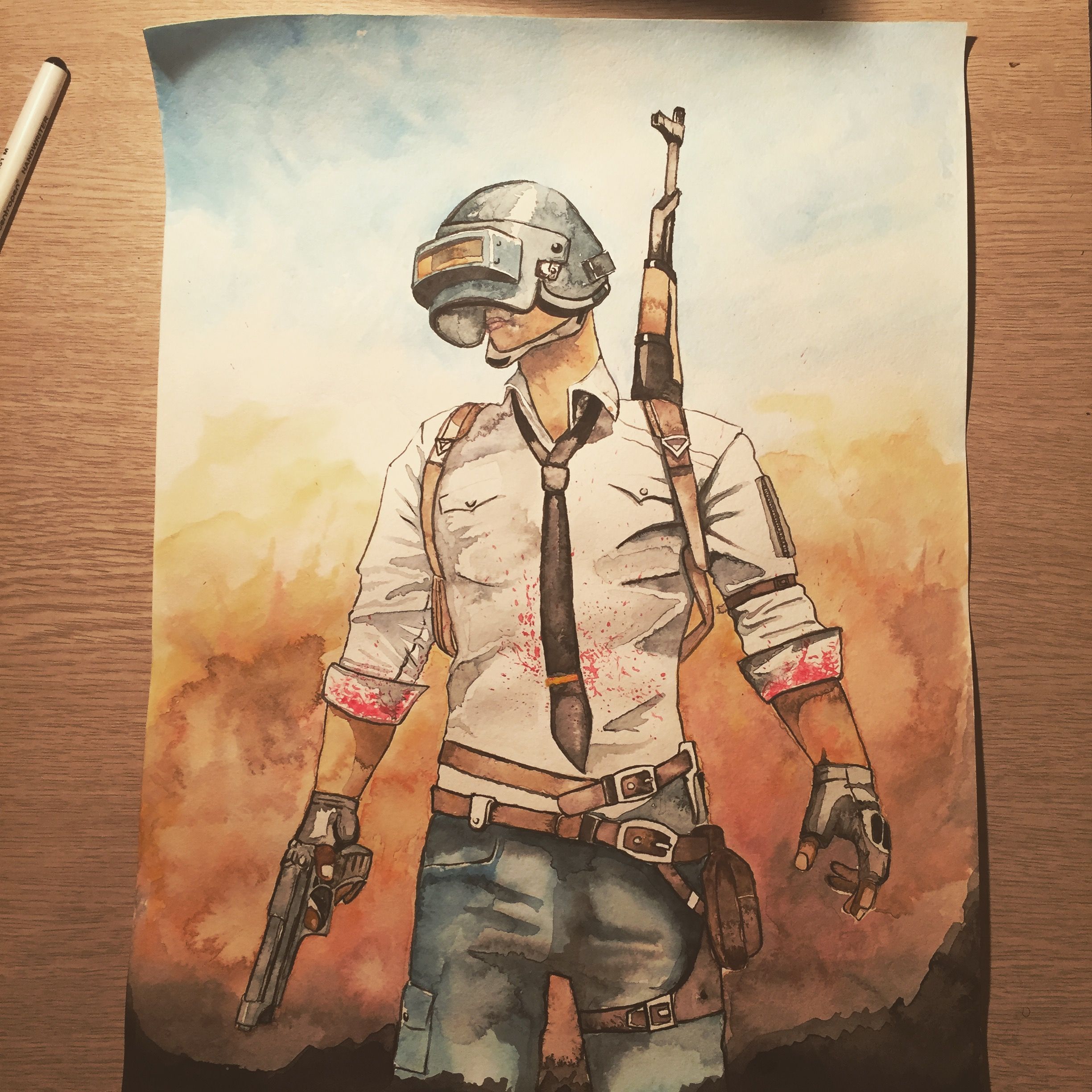 PUBG Drawing Picture
